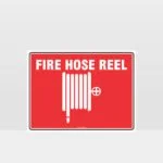 Fire Hose Reel Image Sign