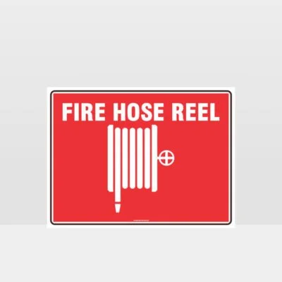 Fire Hose Reel Image Sign