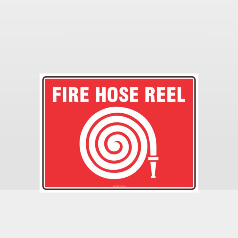 Fire Hose Reel Sign
