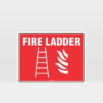 Fire Ladder Sign