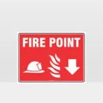 Fire Point Sign
