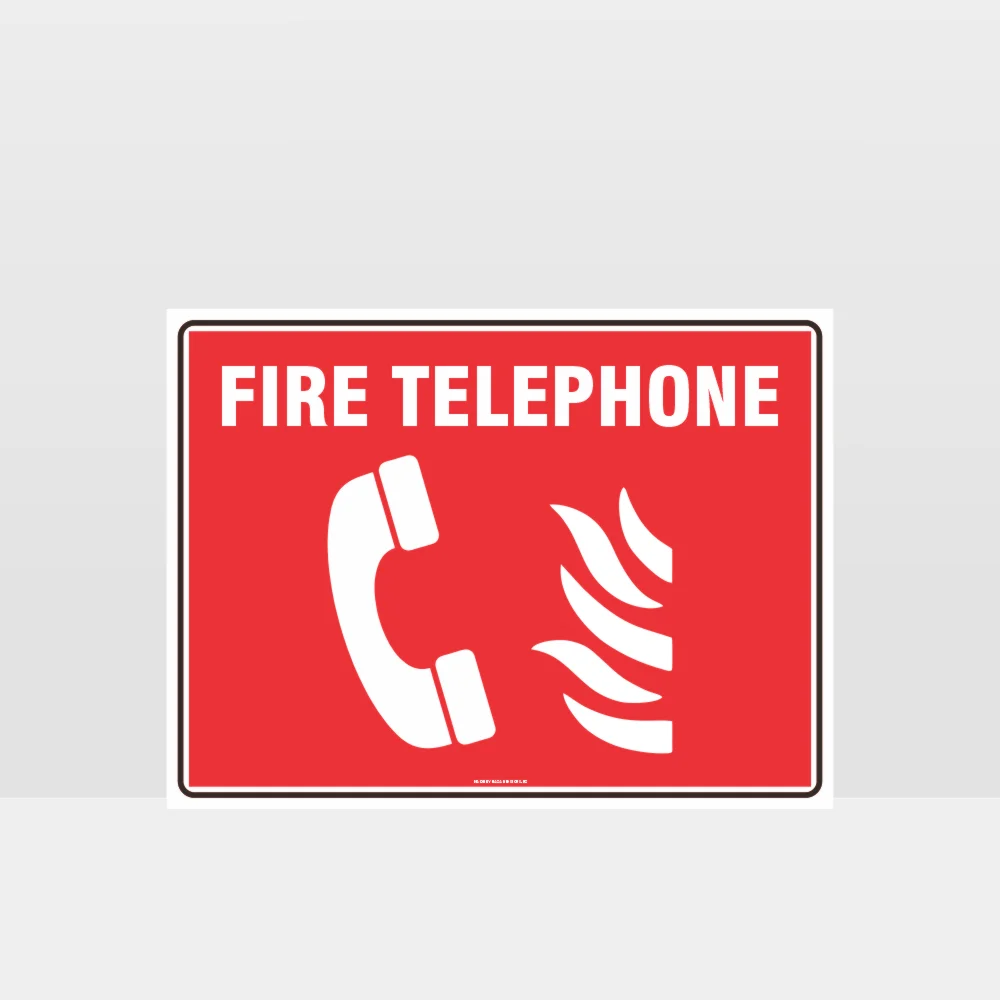 Fire Telephone Sign