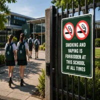 smoking-vaping-forbidden-at-school-sign-use-case