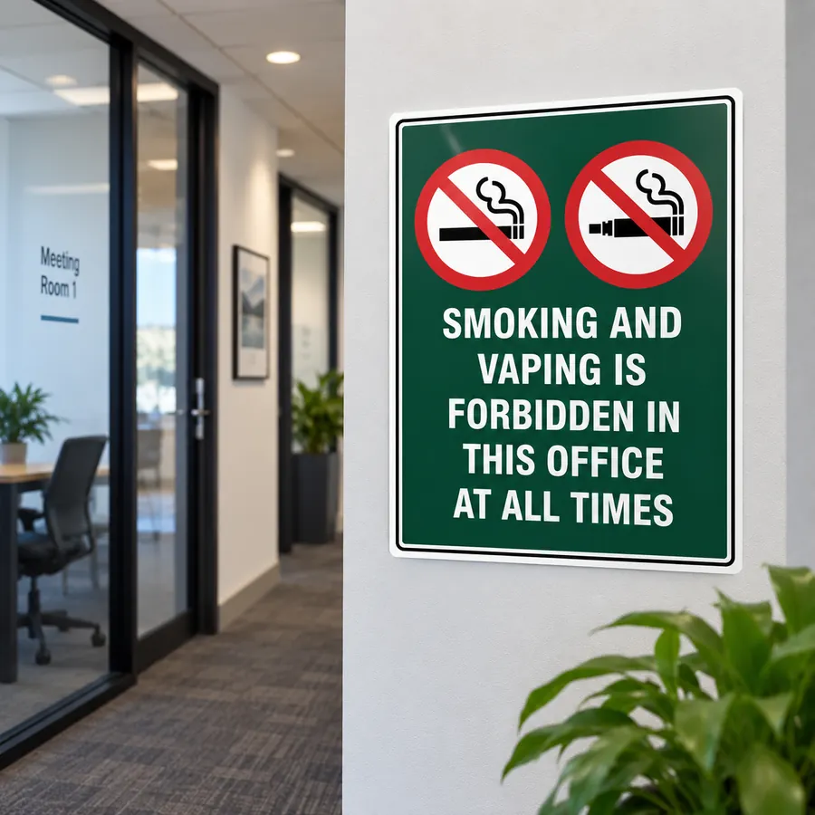 smoking-vaping-forbidden-office-use-case Smoking And Vaping Forbidden In This Office Sign