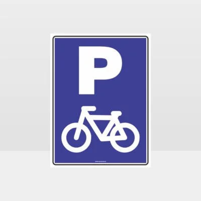 Bicycle Parking Only Sign