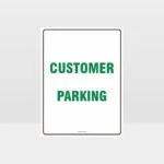 Customer Parking Sign