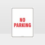 No Parking Sign