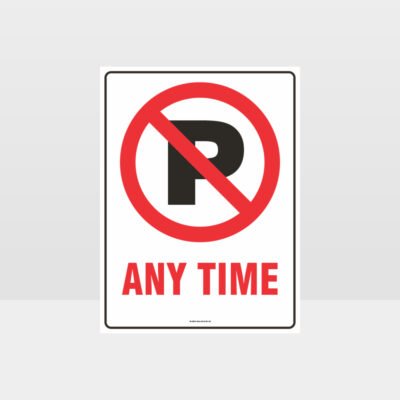 No Parking Symbol Sign