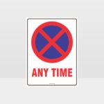 No Parking Symbol 01 Sign