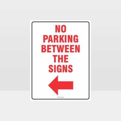 No Parking Between The Signs