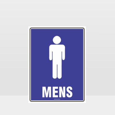 Mens Toilet Sign