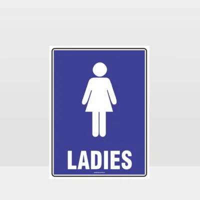 Ladies Toilet Sign