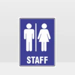 Staff Toilet Sign
