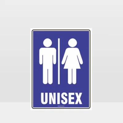 Unisex Toilet Sign