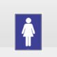 Female Toilet Sign