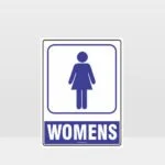 Womens Toilet Symbol Sign