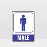Male Toilet Symbol Sign