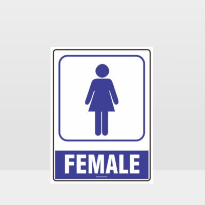 Female Toilet Symbol Sign