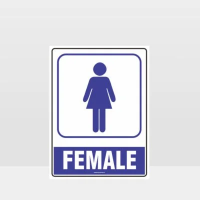 Female Toilet Symbol Sign