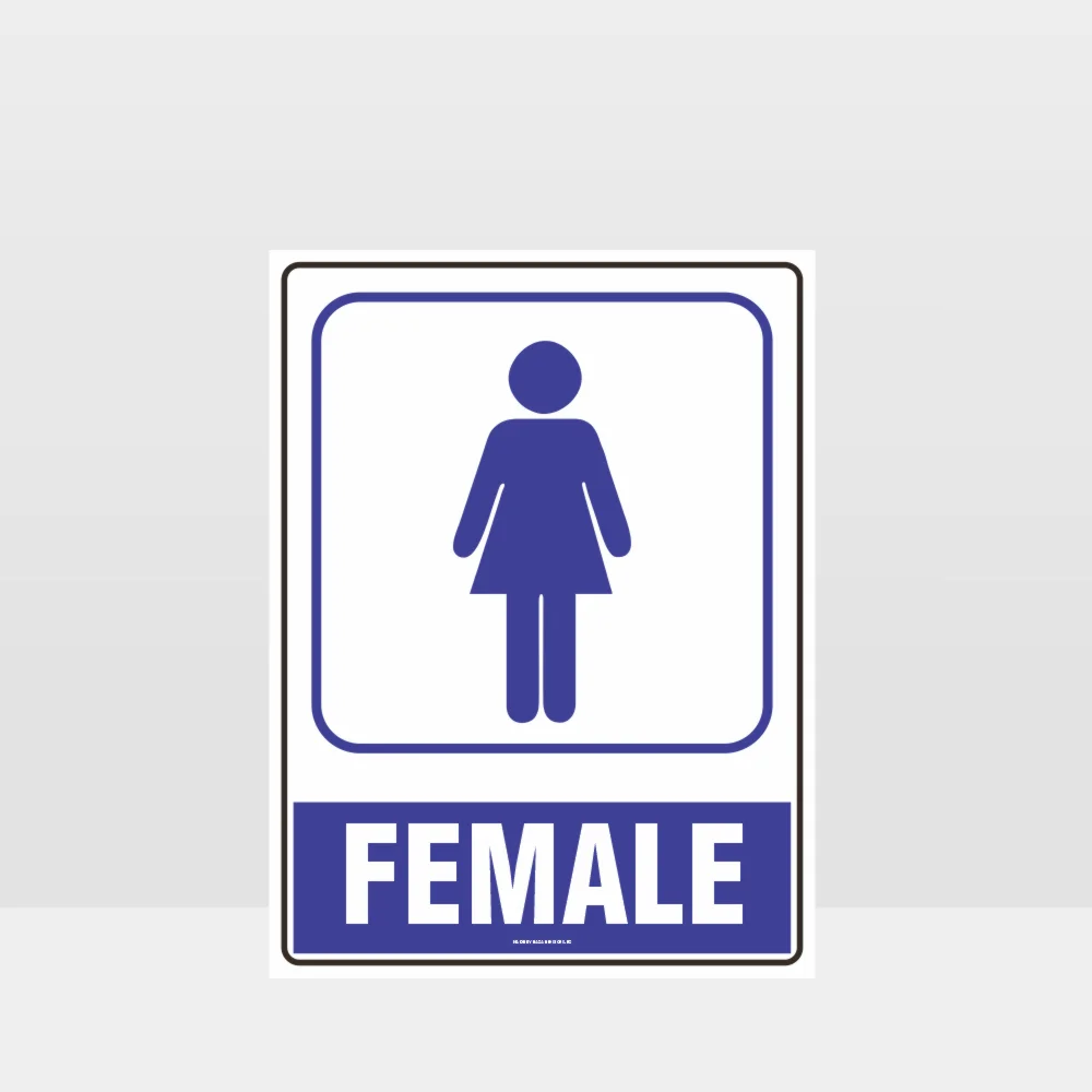 Female Toilet Symbol Sign