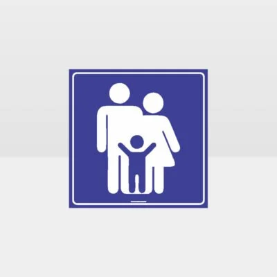 Family Toilets Sign 2
