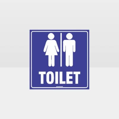 Male And Female Toilets Sign 2