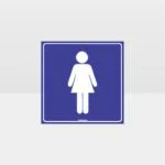 Female Toilets Sign