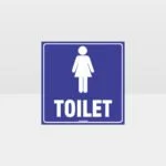 Female Toilets Sign 2