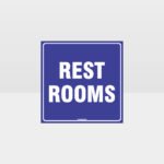 Rest Rooms Sign