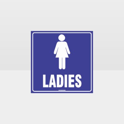 Ladies Toilet Sign