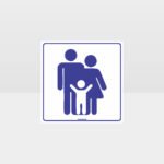 Family Toilets Symbol Sign