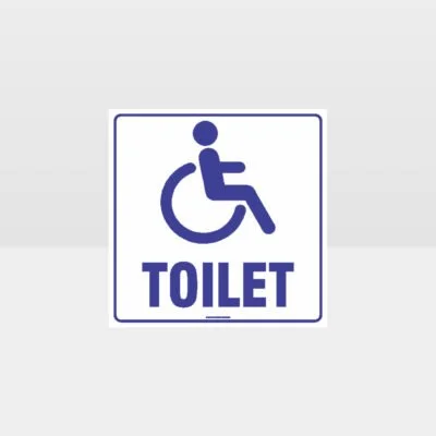 Accessible Toilet Sign