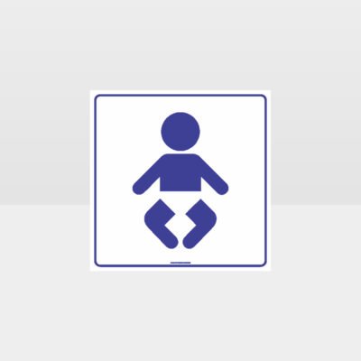 Nursery White background Sign