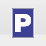 P Parking Sign