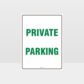 Private Parking Sign