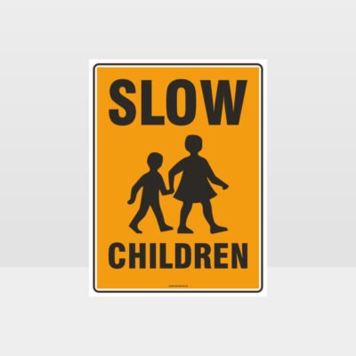 Slow Children Sign
