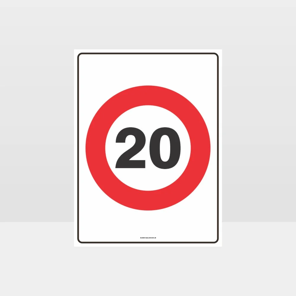 20 KPH Speed Sign