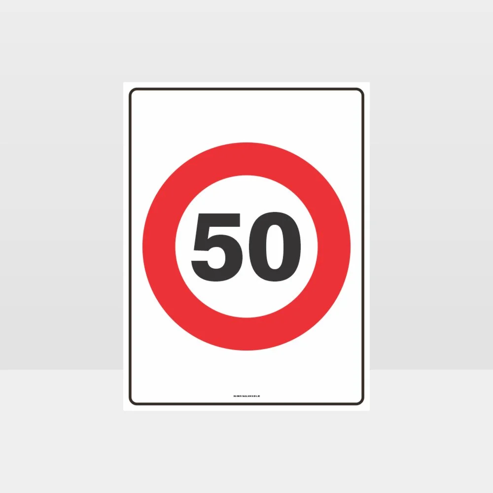 50 KPH Speed Sign