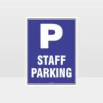 Staff Parking Sign