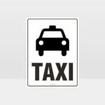 Taxi Parking Sign