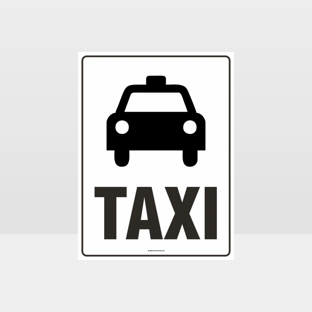 Taxi Parking Sign