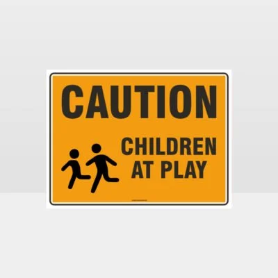 Caution Children At Play Sign