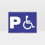 Disabled Parking Sign