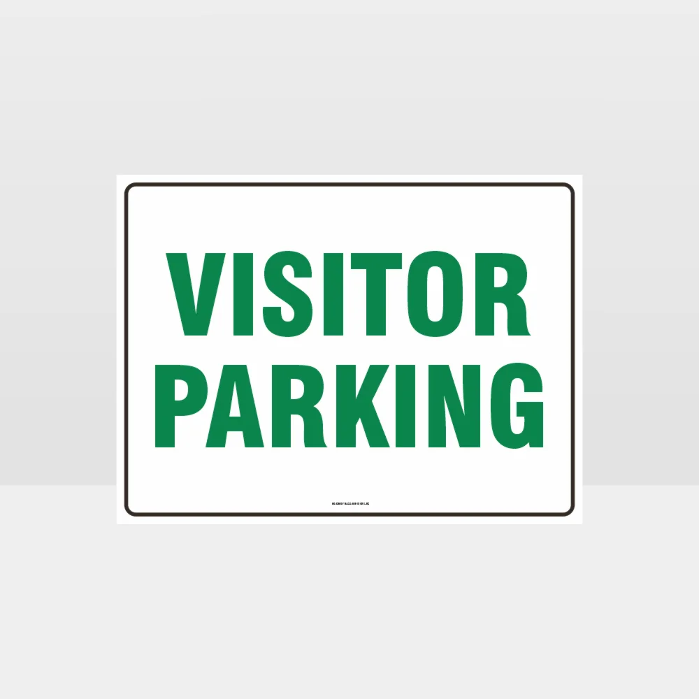 Visitor Parking L Sign