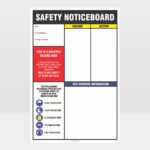 Safety Noticeboard Sign