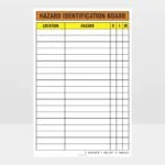 Hazard Identification Board