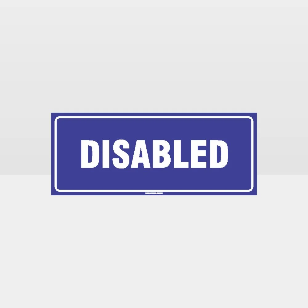 Disabled Sign