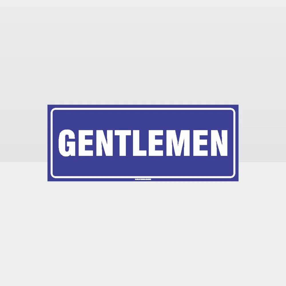 Gentlemen Sign