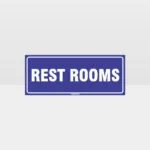 Rest Rooms Sign