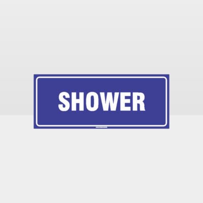 Shower Sign